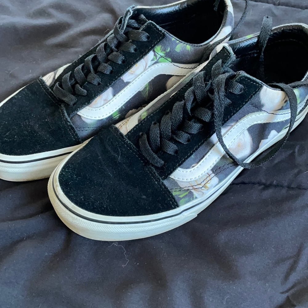 Floral vans